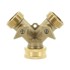 AQUALOGIS T-ventil mesingani 3/4"